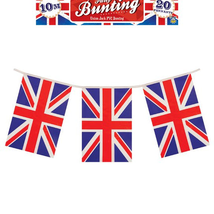 Union Jack 10m Flag Bunting