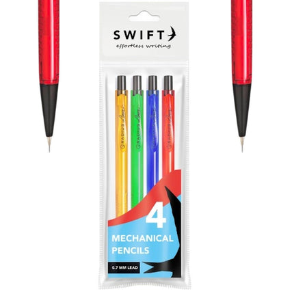 4 Coloured Mechanical Pencils