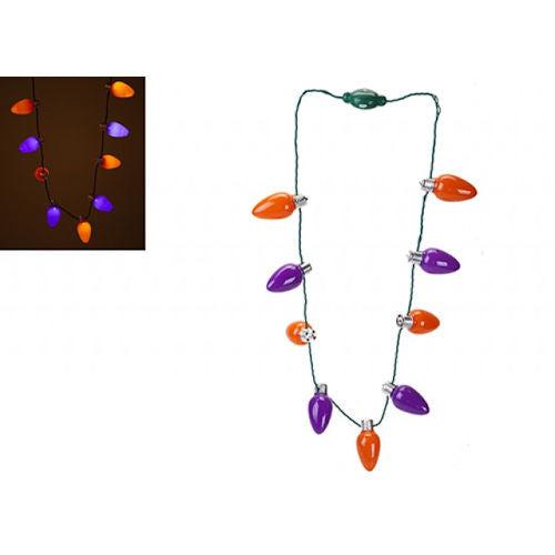 Halloween Light-Up Bulb Necklace