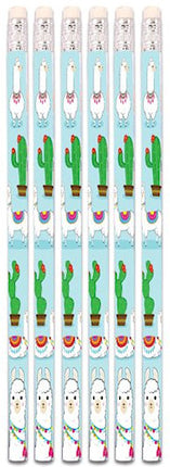 6 Llama Pencils