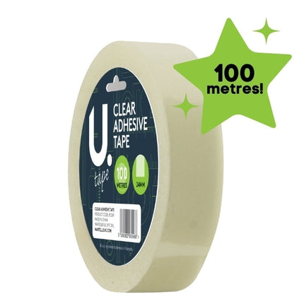 Clear 100m Adhesive Tape