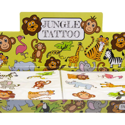 Wild Animal Tattoo Sheet