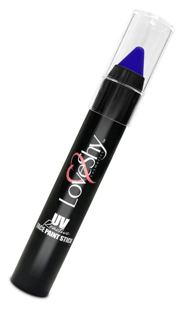 LoveShy Blue UV Face Paint Stick
