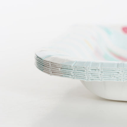 8 Num Noms 7" Square Paper Plates