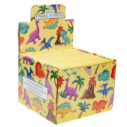 6 Dinosaur Finger Puppets