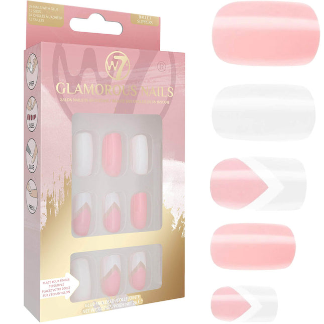 Glamorous Nails - Ballet Slippers