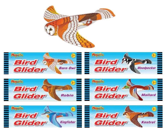 6 Bird Polystyrene Plane Gliders