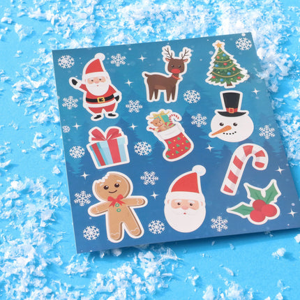 10 Christmas Sticker Sheets