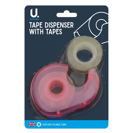 Small Tape Dispenser & Tape