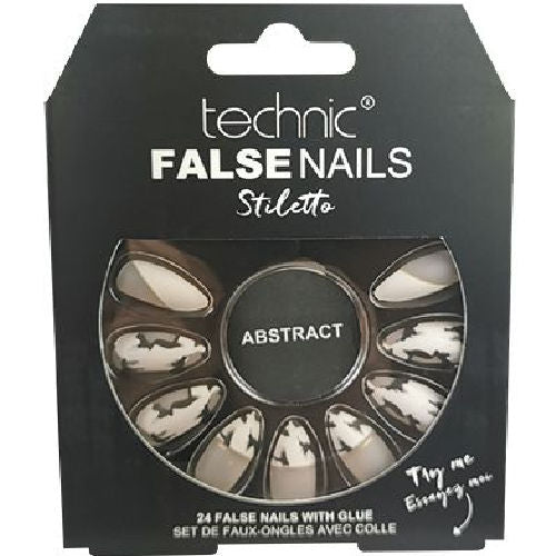 Stiletto Abstract False Nails