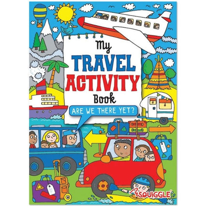 A4 Around the World/Travel Colouring Activity Book