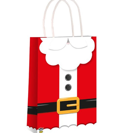 6 Santa Suit Bags With Handles