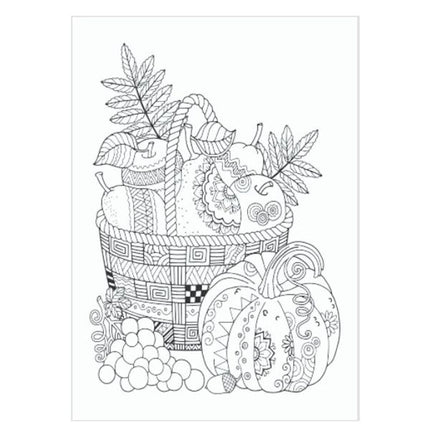 A4 Advanced Colouring Book