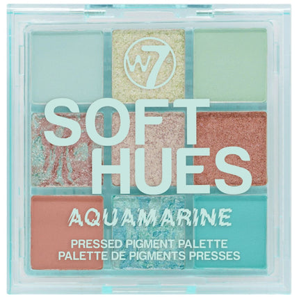 Soft Hues Eyeshadow Palette - Aquamarine