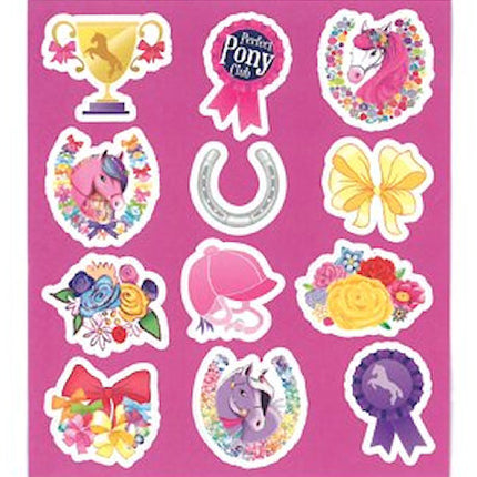 6 Pony Sticker Sheets
