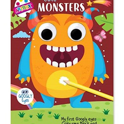 Wobbly Eyes Colouring Book