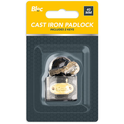 40mm Cast Iron Padlock