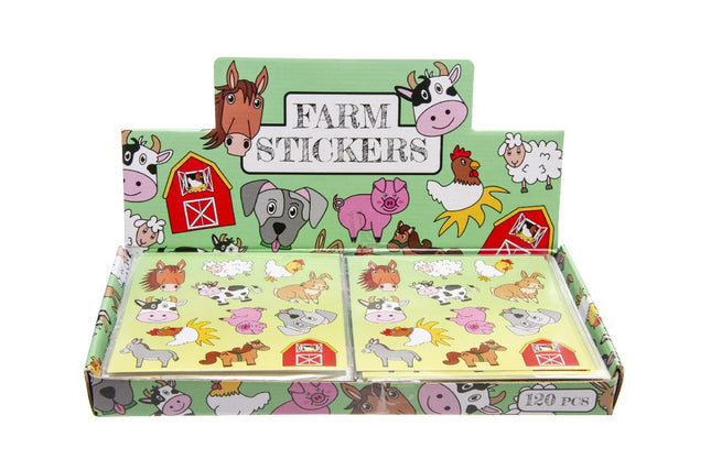 Farm Animal Sticker Sheet