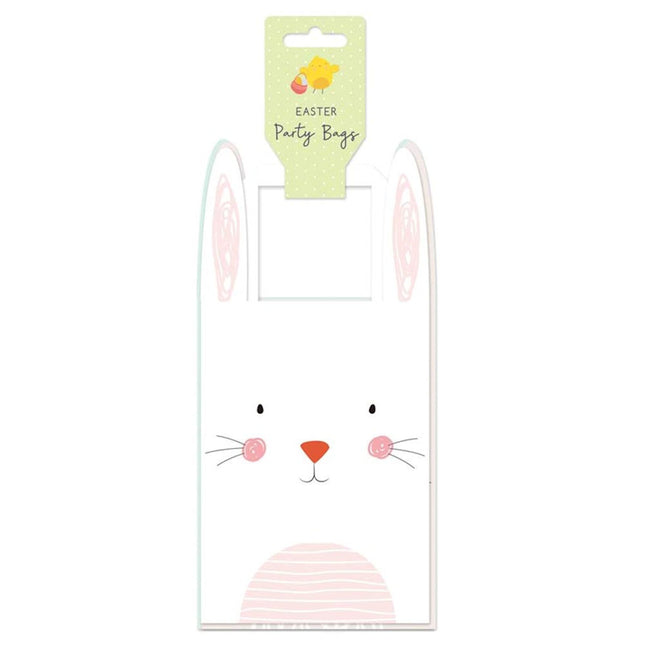 4 Easter Bunny Paper Treat Bags
