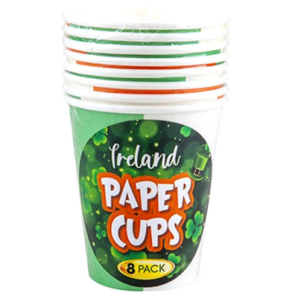 8 Ireland 9oz Paper Cups