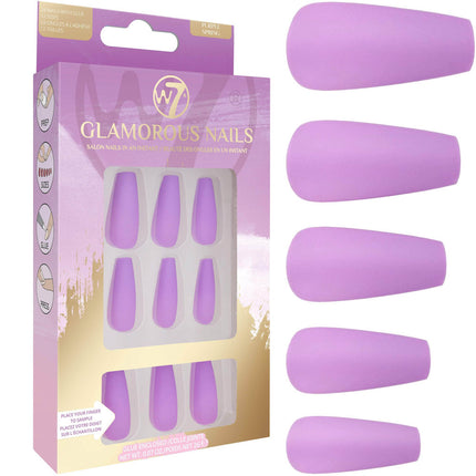 Glamorous Nails - Purple Spring