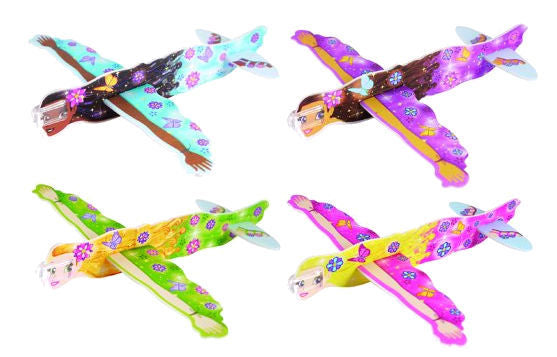 6 Fairy Polystyrene Gliders