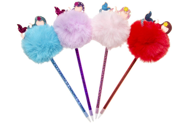 Mermaid Fluffy Ballpoint Pen