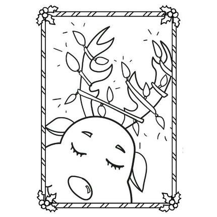 My Christmas A4 Colouring Book
