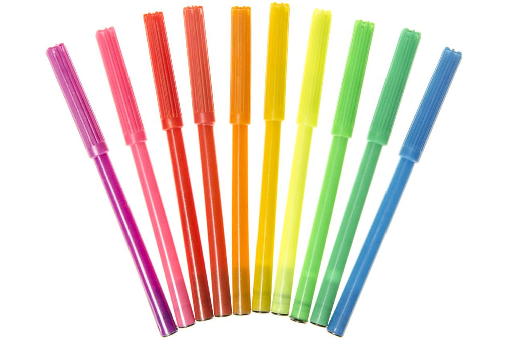 18 Fibre Felt Tip Pens