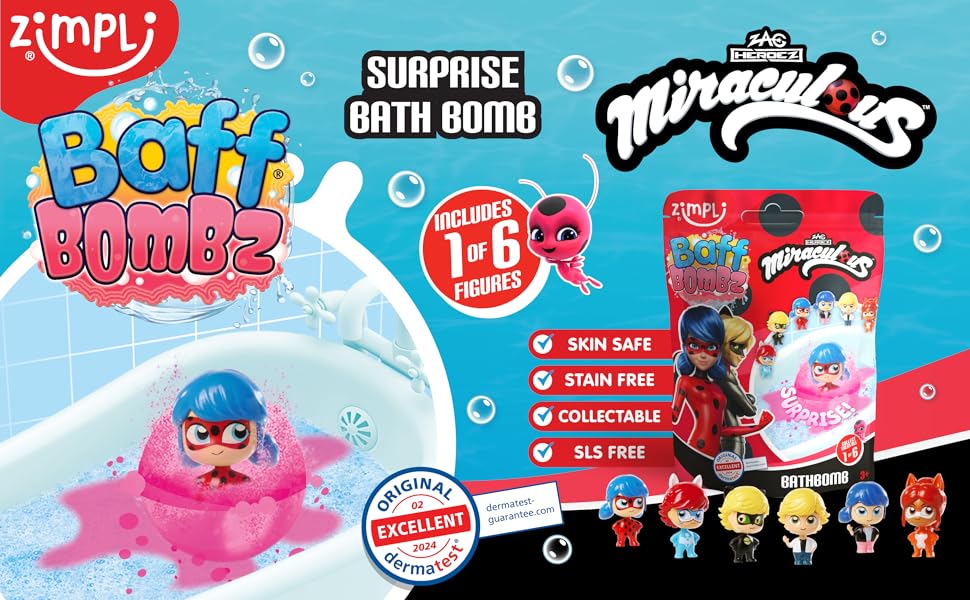 Miraculous Surprise Baff Bombz