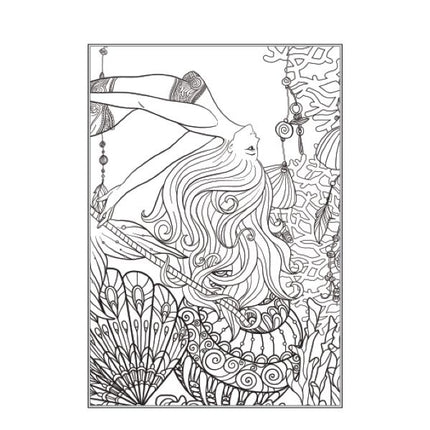 A4 Fashion/Love Colouring Book