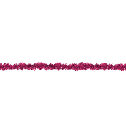 Hot Pink 1.8m Christmas Tinsel