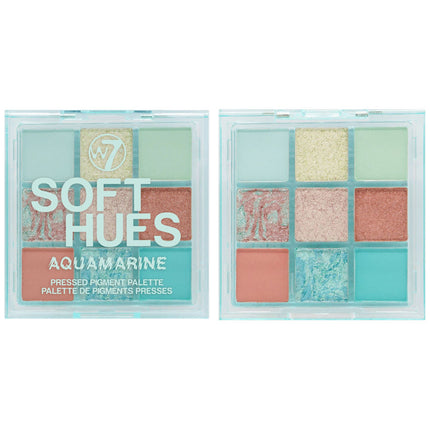 Soft Hues Eyeshadow Palette - Aquamarine
