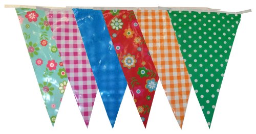 Shabby Chic Vintage 10m Triangle Bunting