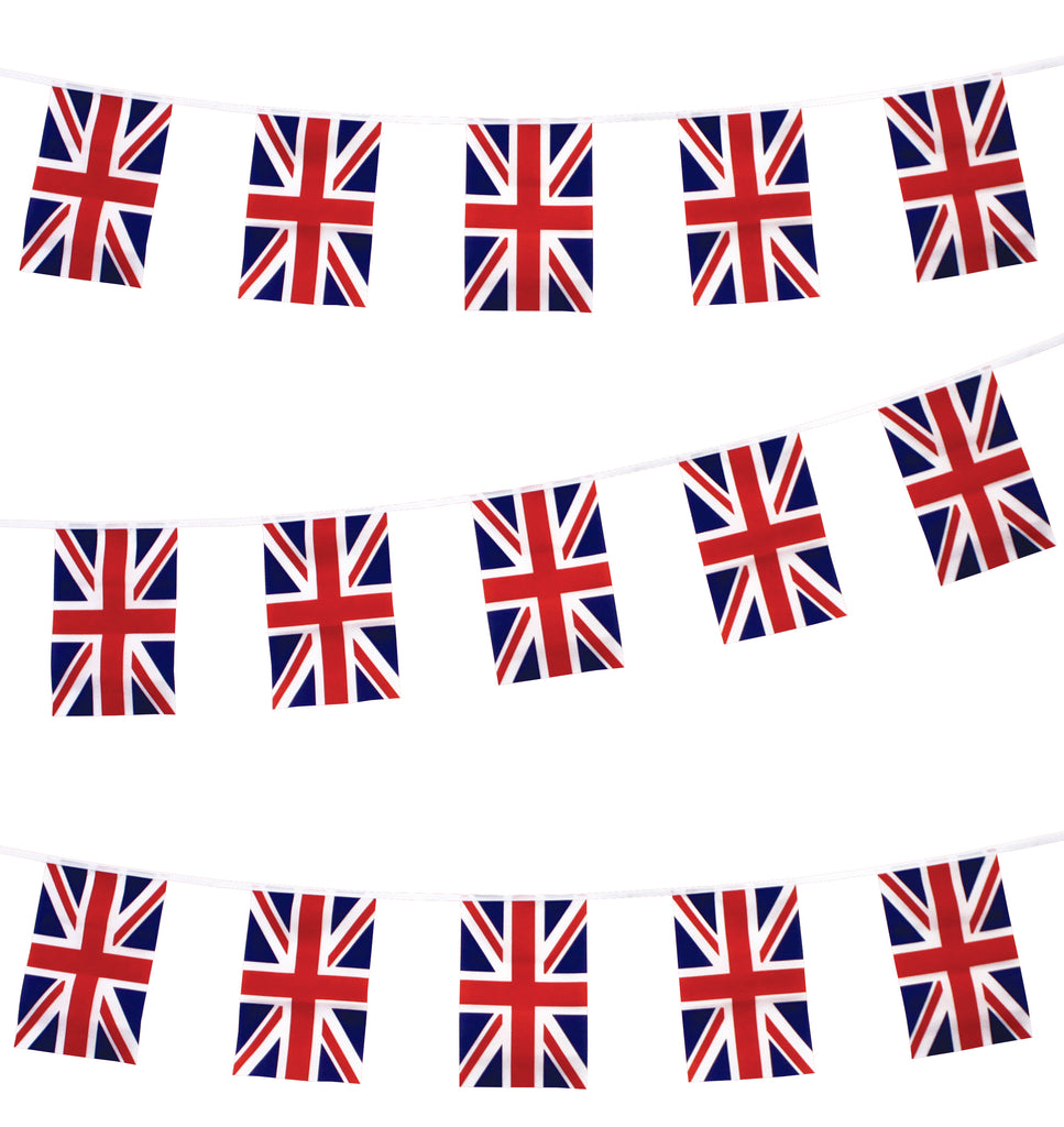 Union Jack Great Britain 7m Rectangular Bunting
