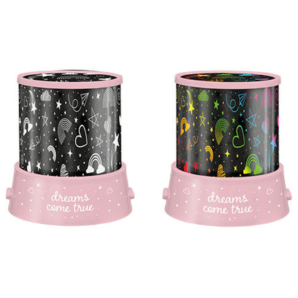 Pink Night Light Projector