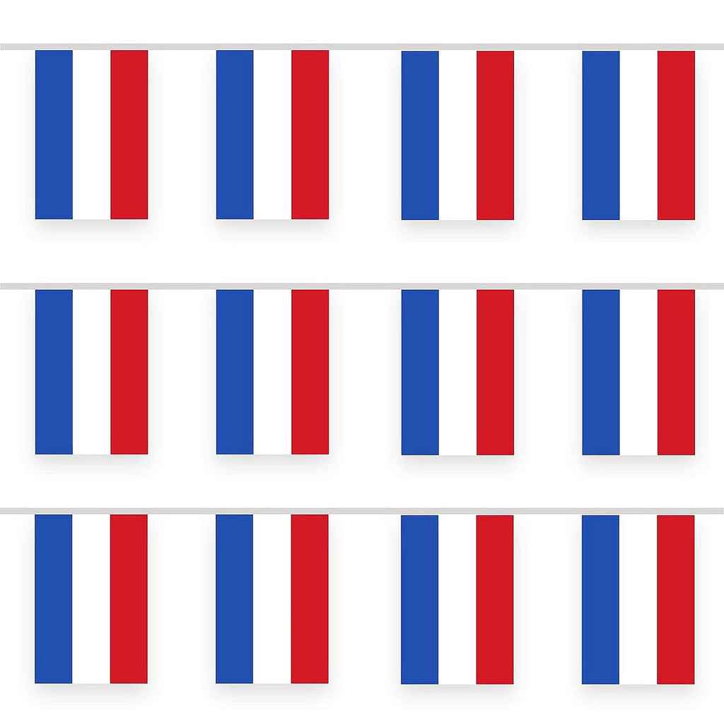 Netherlands Flag 10m Rectangular Bunting