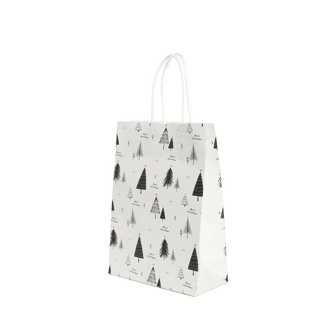 6 Winter Wonderland Paper Party Bags