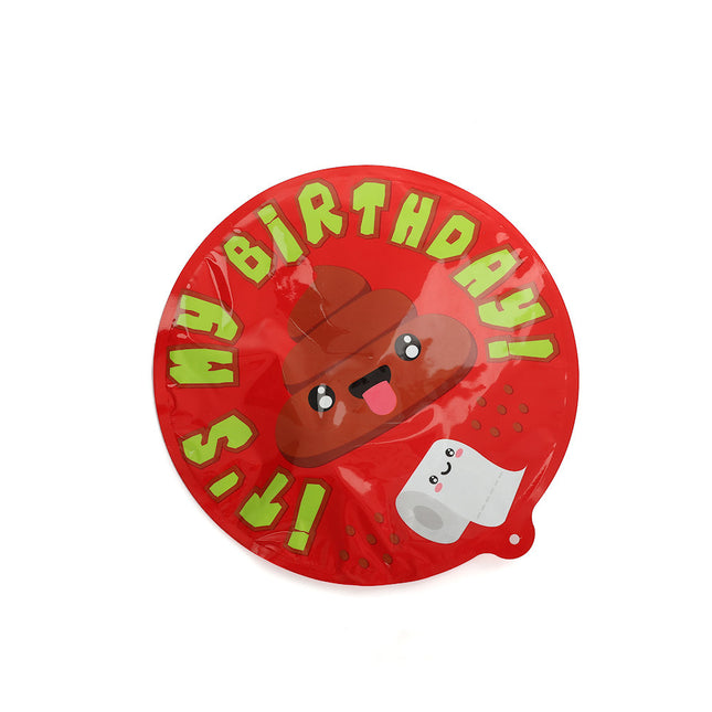 3 Emoji Poo Self-Inflating Balloons
