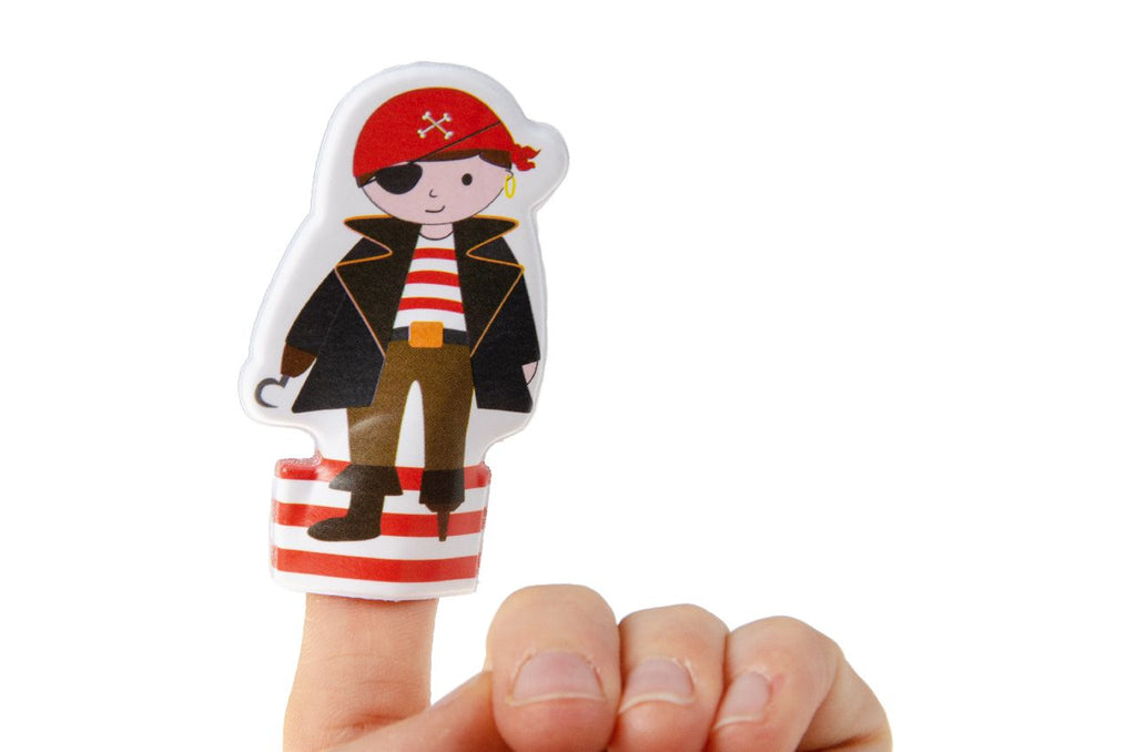 6 Pirate Finger Puppets