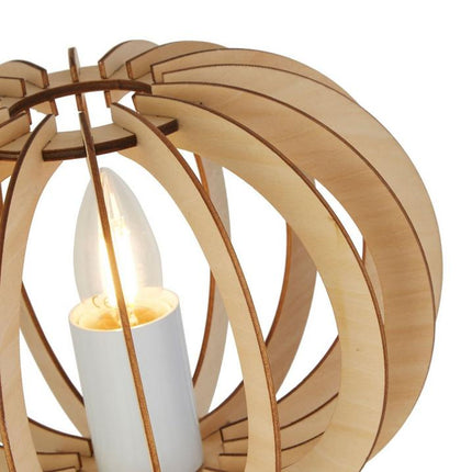 Danese Oak Table Lamp