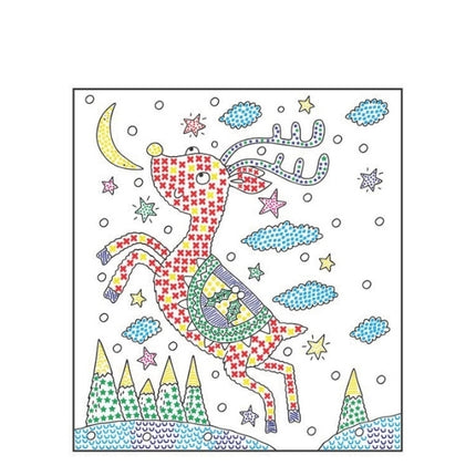 Christmas Magic Painting Book