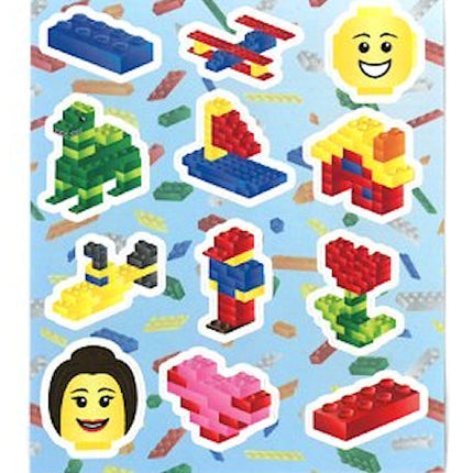 6 Brickz Sticker Sheets