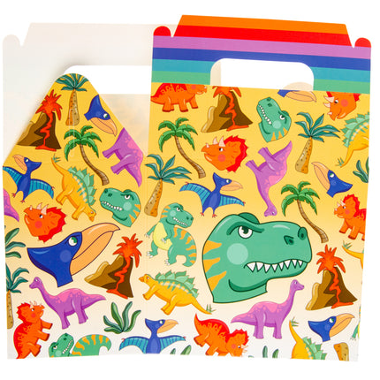 6 Dinosaur Party Food Lunch Boxes