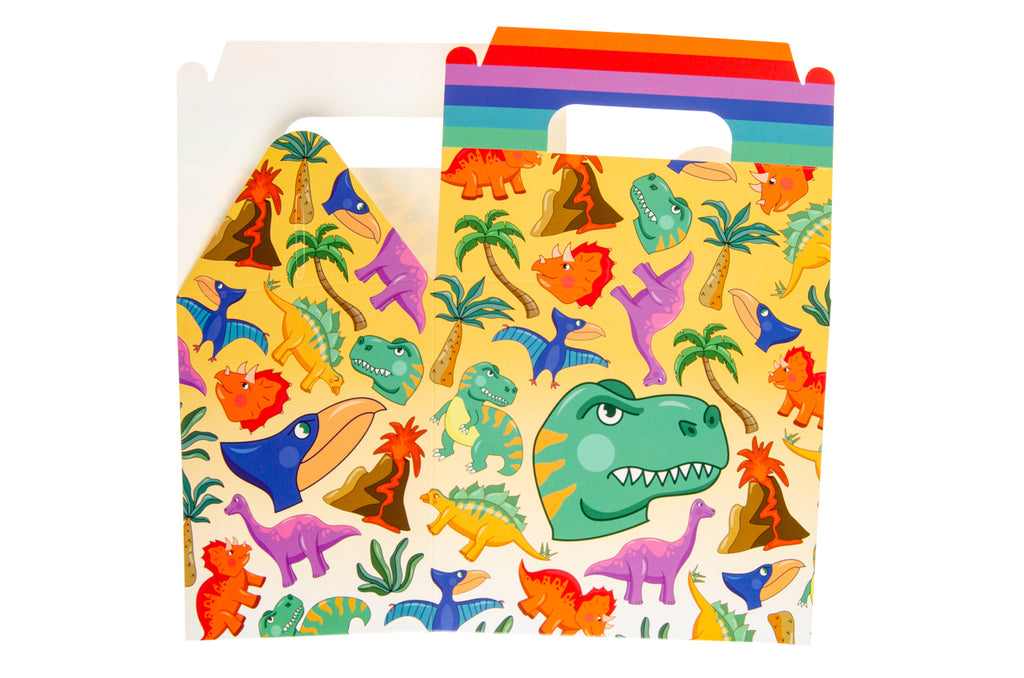 6 Dinosaur Party Food Lunch Boxes