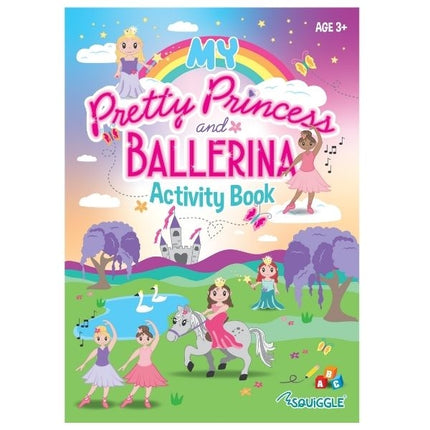 A4 My Pretty Princess & Ballerina All In One Activity Book
