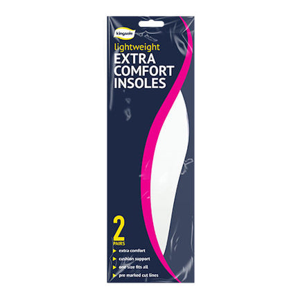 2 Lightweight Extra Comfort Insoles