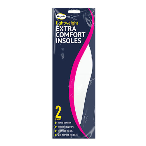 2 Lightweight Extra Comfort Insoles