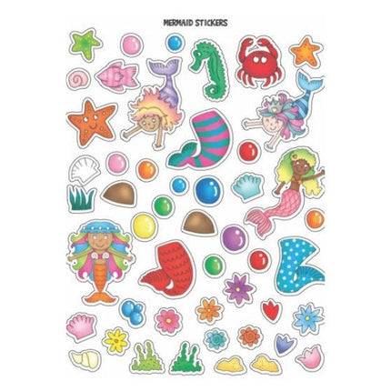 A4 Mermaid/Ballerina Sticker Activity Book