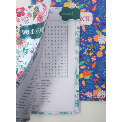 Floral Word Search Book